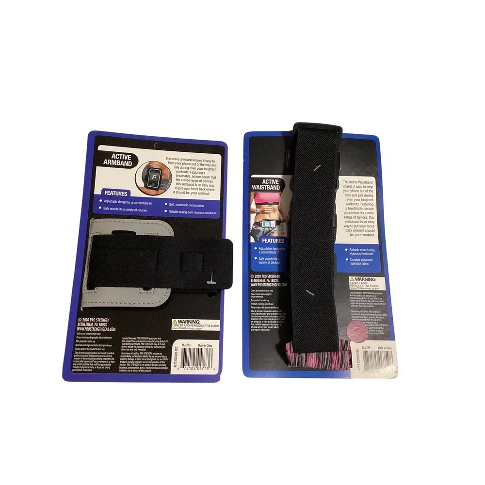 Pro‎ Strength Active Armband Waistband Adjustable Phone Holder